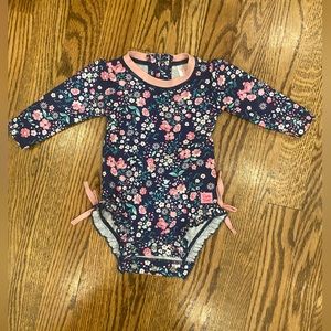 Baby Ruffle Butts bathing suit. 3-6 mos.